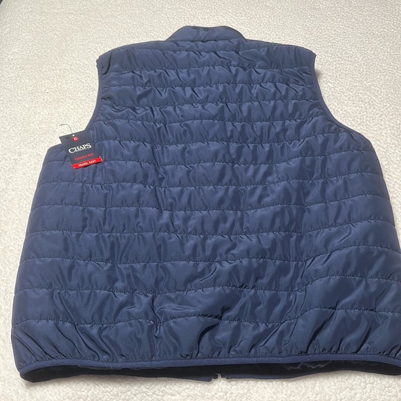Chaps Men’s Navy Packable Puffer Vest, NWT’s, Size XL - Picture 9 of 11